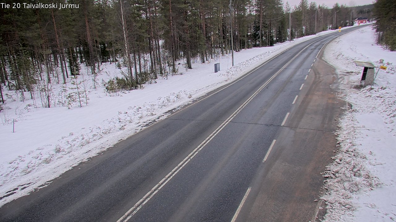 Kelikamerat Kuva Tie 20 Taivalkoski, Jurmu, Taivalkoski, Pohjois-Pohjanmaa