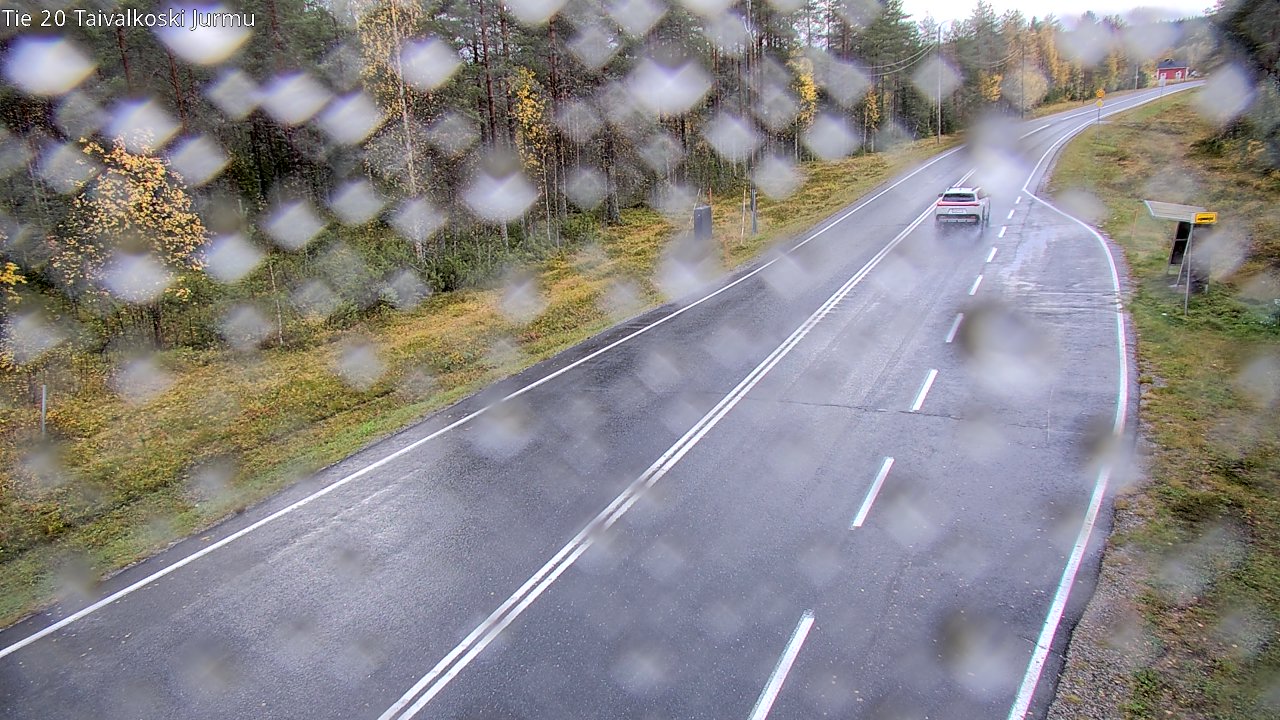Weather Camera Image Road 20 Taivalkoski, Jurmu, Taivalkoski, Pohjois-Pohjanmaa