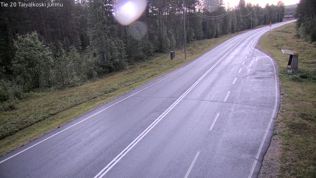 Kelikamerat Kuva Tie 20 Taivalkoski, Jurmu, Taivalkoski, Pohjois-Pohjanmaa