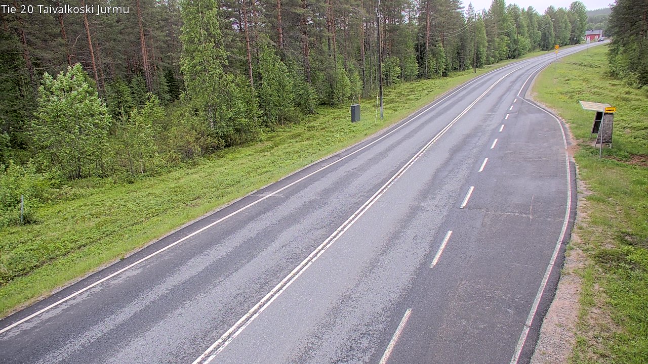 Kelikamerat Kuva Tie 20 Taivalkoski, Jurmu, Taivalkoski, Pohjois-Pohjanmaa