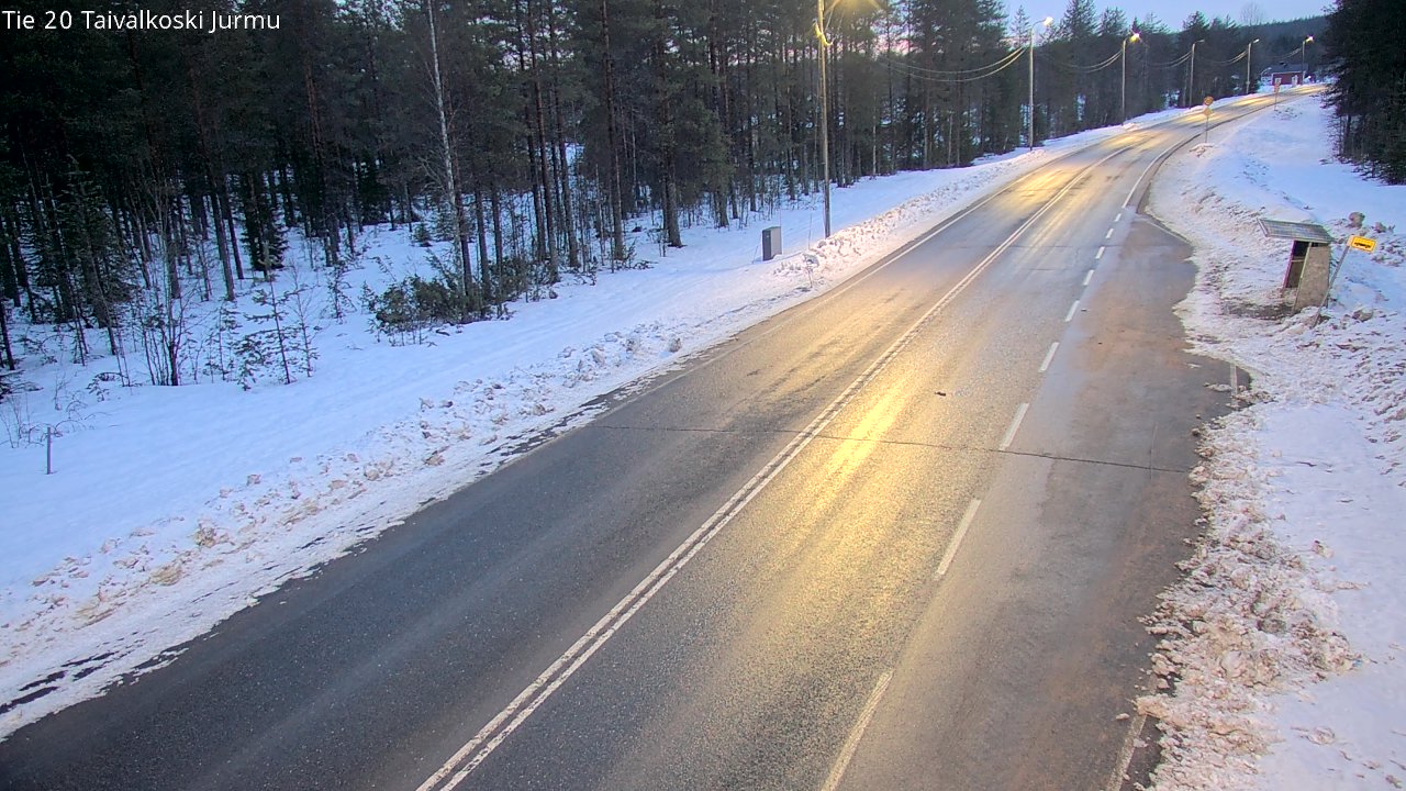 Kelikamerat Kuva Tie 20 Taivalkoski, Jurmu, Taivalkoski, Pohjois-Pohjanmaa