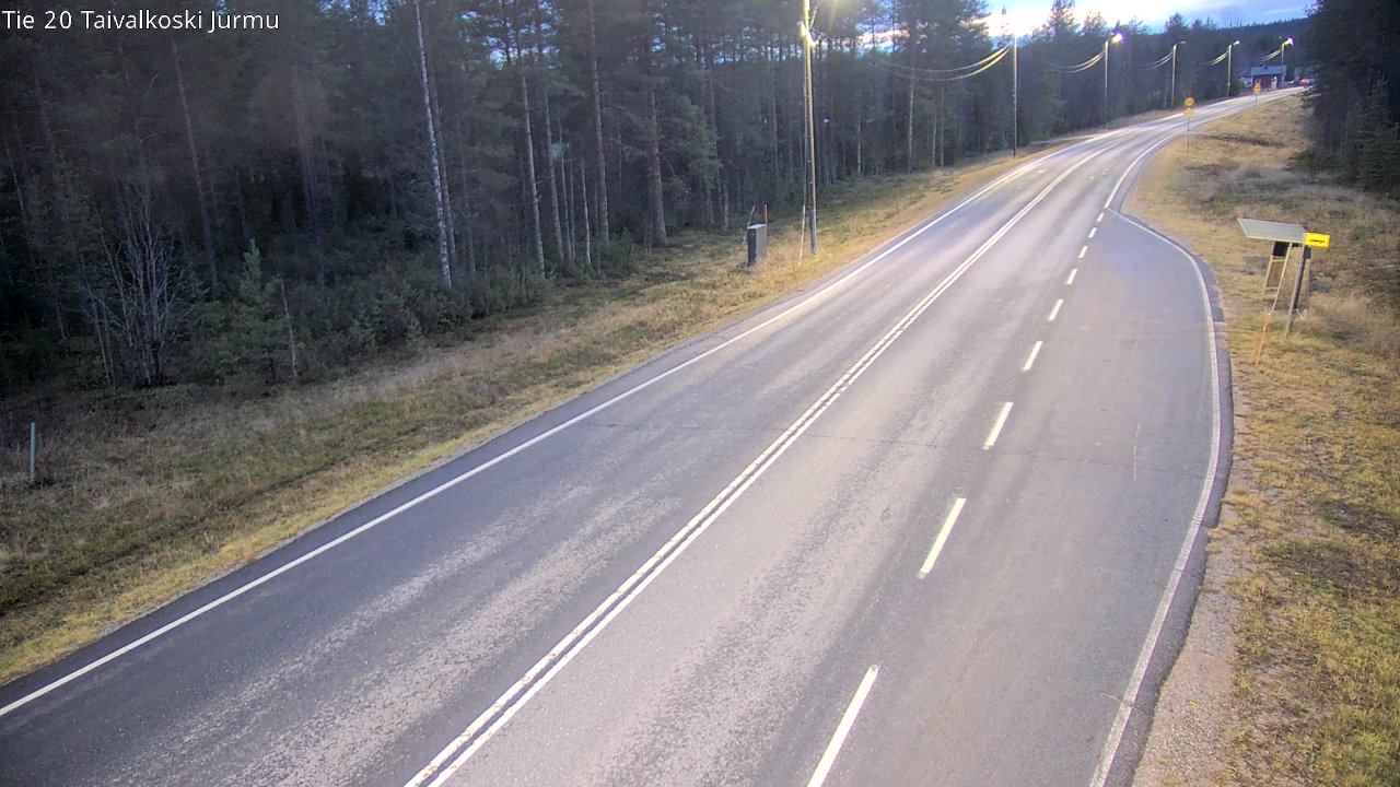 Kelikamerat Kuva Tie 20 Taivalkoski, Jurmu, Taivalkoski, Pohjois-Pohjanmaa