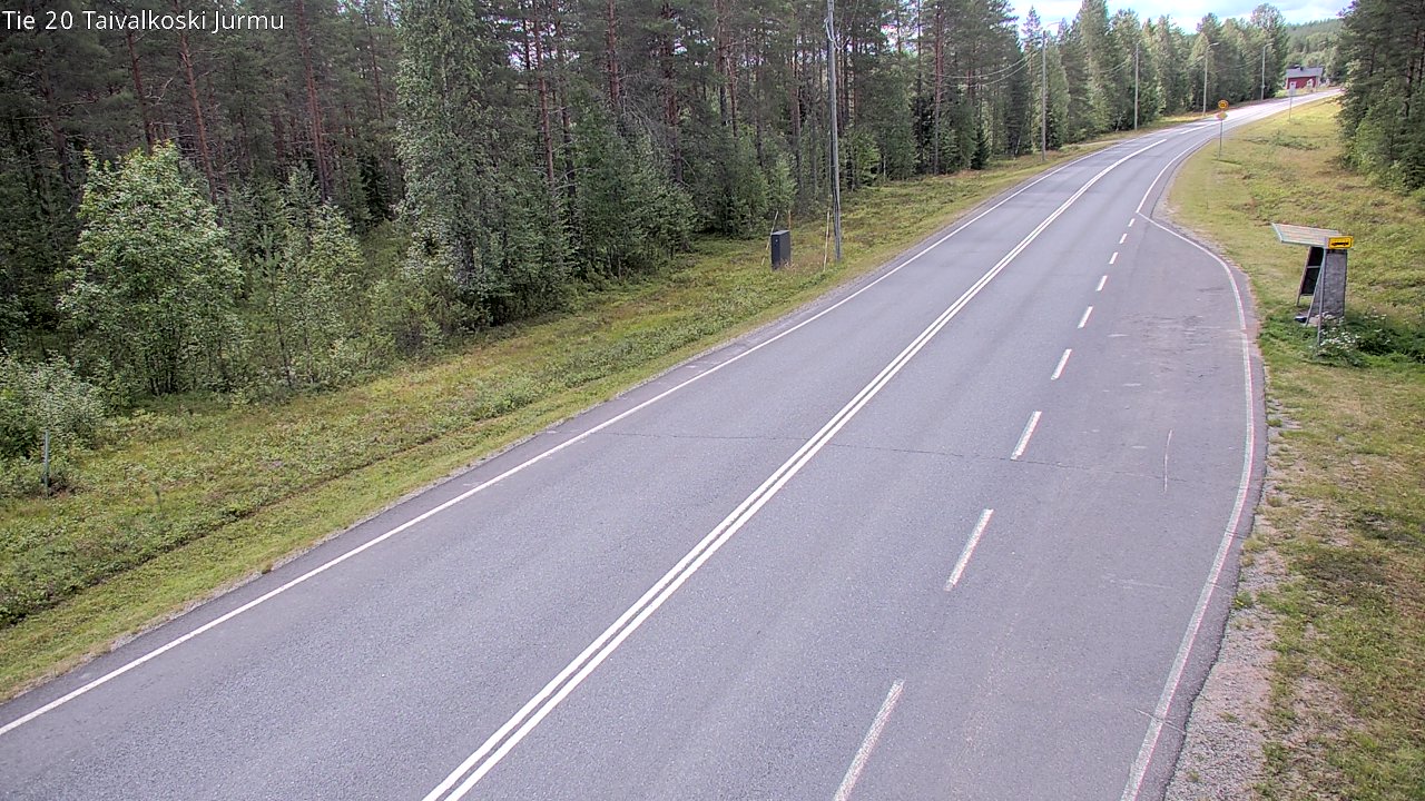 Kelikamerat Kuva Tie 20 Taivalkoski, Jurmu, Taivalkoski, Pohjois-Pohjanmaa