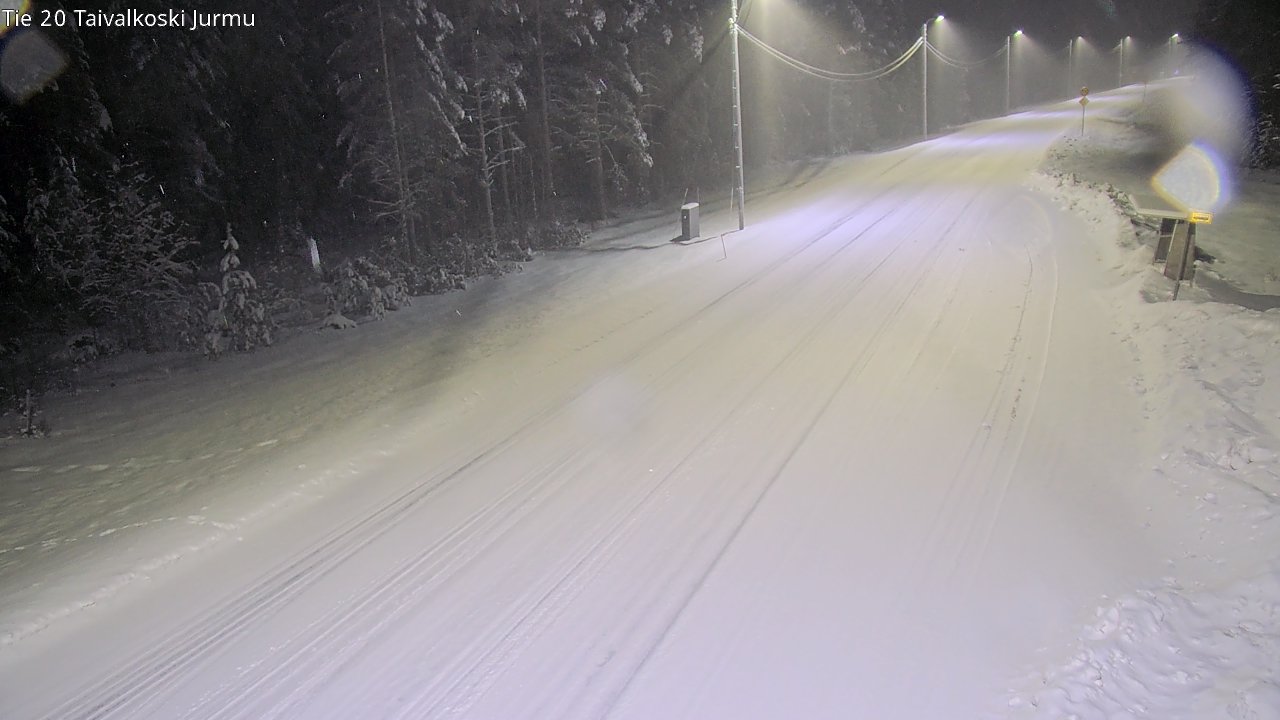 Kelikamerat Kuva Tie 20 Taivalkoski, Jurmu, Taivalkoski, Pohjois-Pohjanmaa