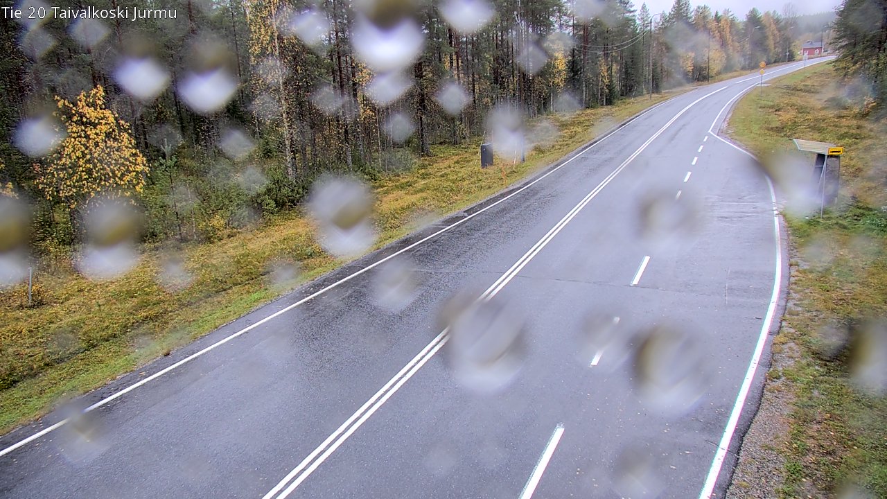 Weather Camera Image Väg 20 Taivalkoski, Jurmu, Taivalkoski, Pohjois-Pohjanmaa