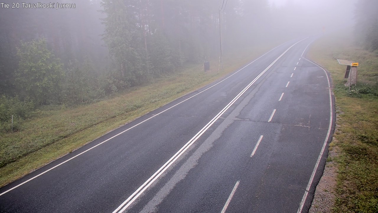 Kelikamerat Kuva Tie 20 Taivalkoski, Jurmu, Taivalkoski, Pohjois-Pohjanmaa