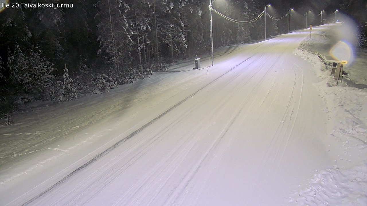 Kelikamerat Kuva Tie 20 Taivalkoski, Jurmu, Taivalkoski, Pohjois-Pohjanmaa