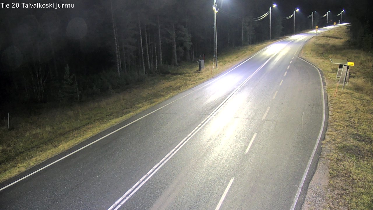 Kelikamerat Kuva Tie 20 Taivalkoski, Jurmu, Taivalkoski, Pohjois-Pohjanmaa
