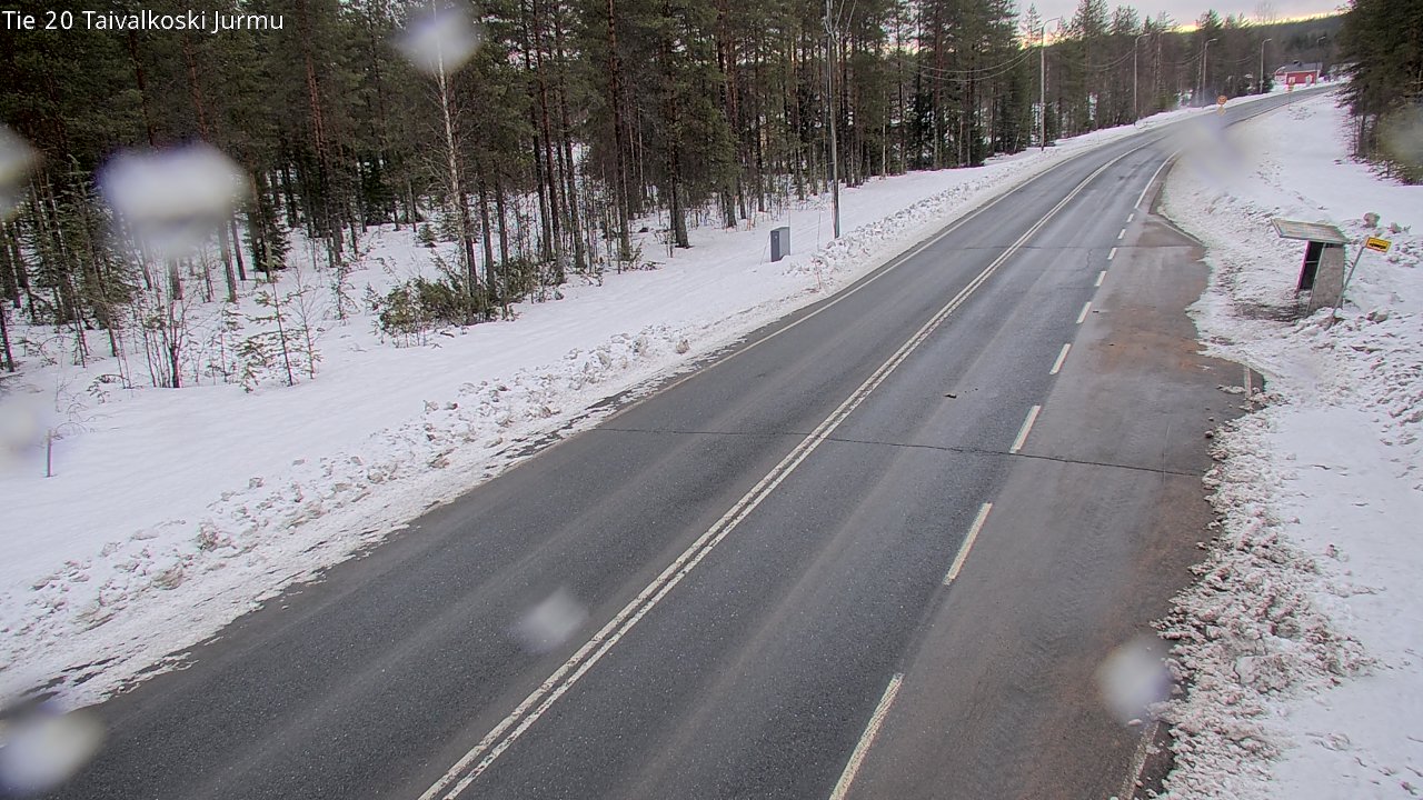 Kelikamerat Kuva Tie 20 Taivalkoski, Jurmu, Taivalkoski, Pohjois-Pohjanmaa