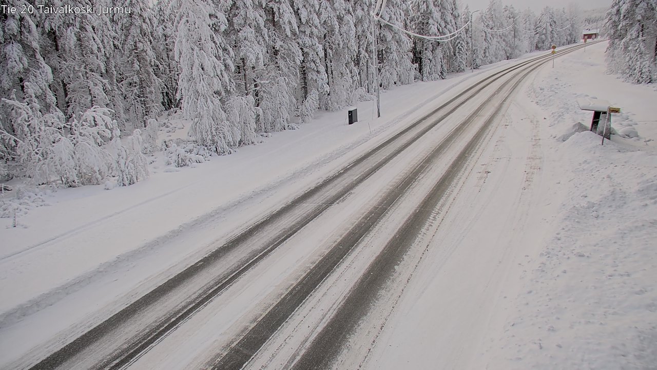 Kelikamerat Kuva Tie 20 Taivalkoski, Jurmu, Taivalkoski, Pohjois-Pohjanmaa