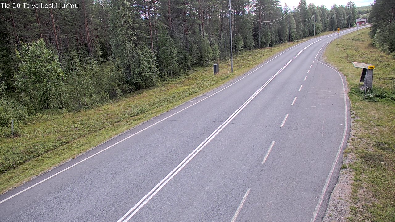 Kelikamerat Kuva Tie 20 Taivalkoski, Jurmu, Taivalkoski, Pohjois-Pohjanmaa