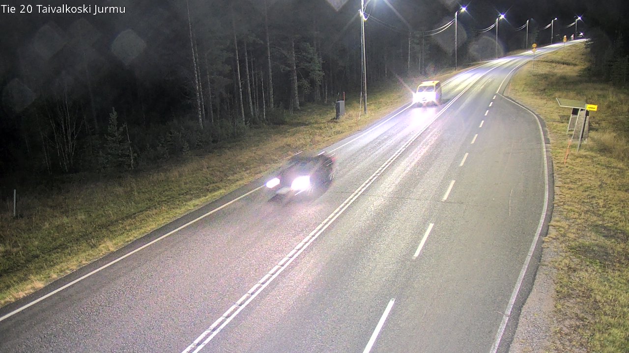 Kelikamerat Kuva Tie 20 Taivalkoski, Jurmu, Taivalkoski, Pohjois-Pohjanmaa