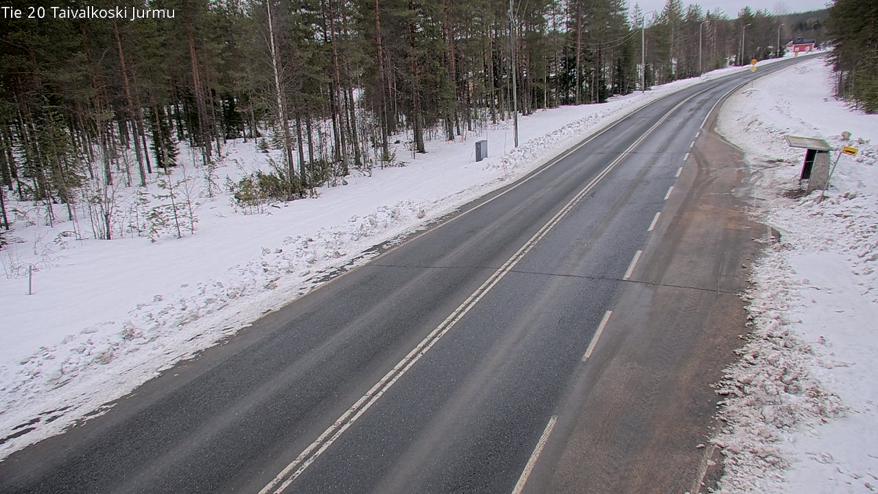 Kelikamerat Kuva Tie 20 Taivalkoski, Jurmu, Taivalkoski, Pohjois-Pohjanmaa