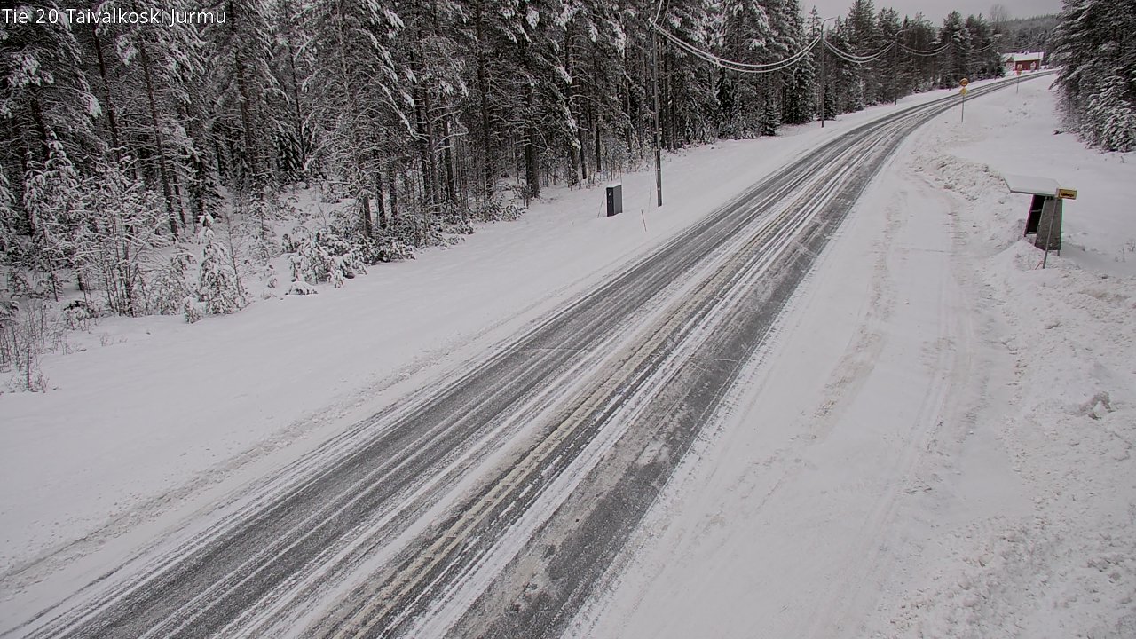 Kelikamerat Kuva Tie 20 Taivalkoski, Jurmu, Taivalkoski, Pohjois-Pohjanmaa