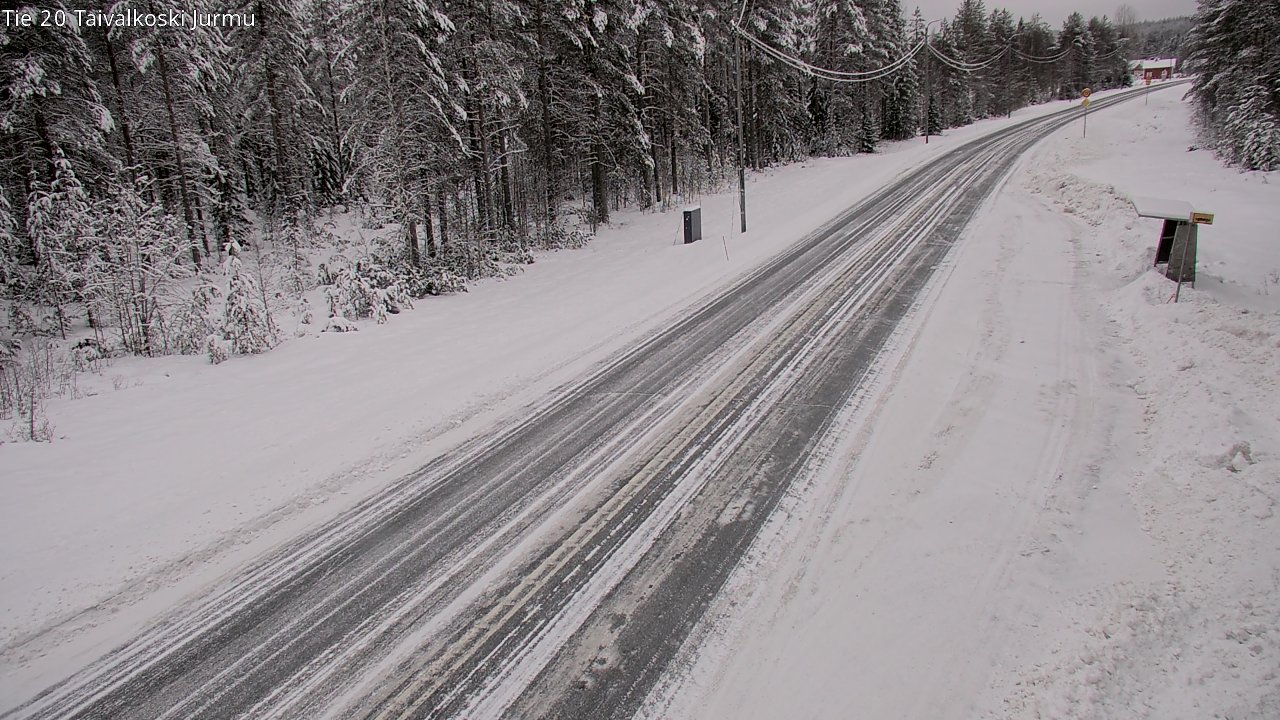 Kelikamerat Kuva Tie 20 Taivalkoski, Jurmu, Taivalkoski, Pohjois-Pohjanmaa