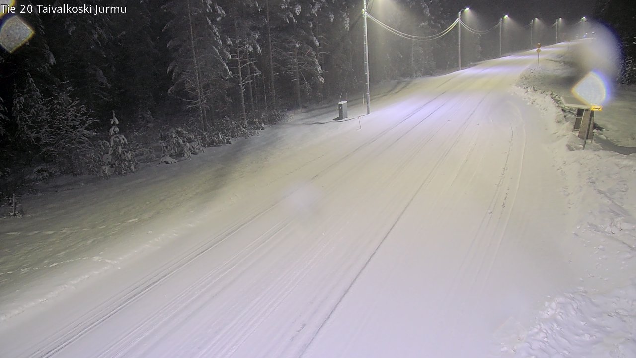 Kelikamerat Kuva Tie 20 Taivalkoski, Jurmu, Taivalkoski, Pohjois-Pohjanmaa