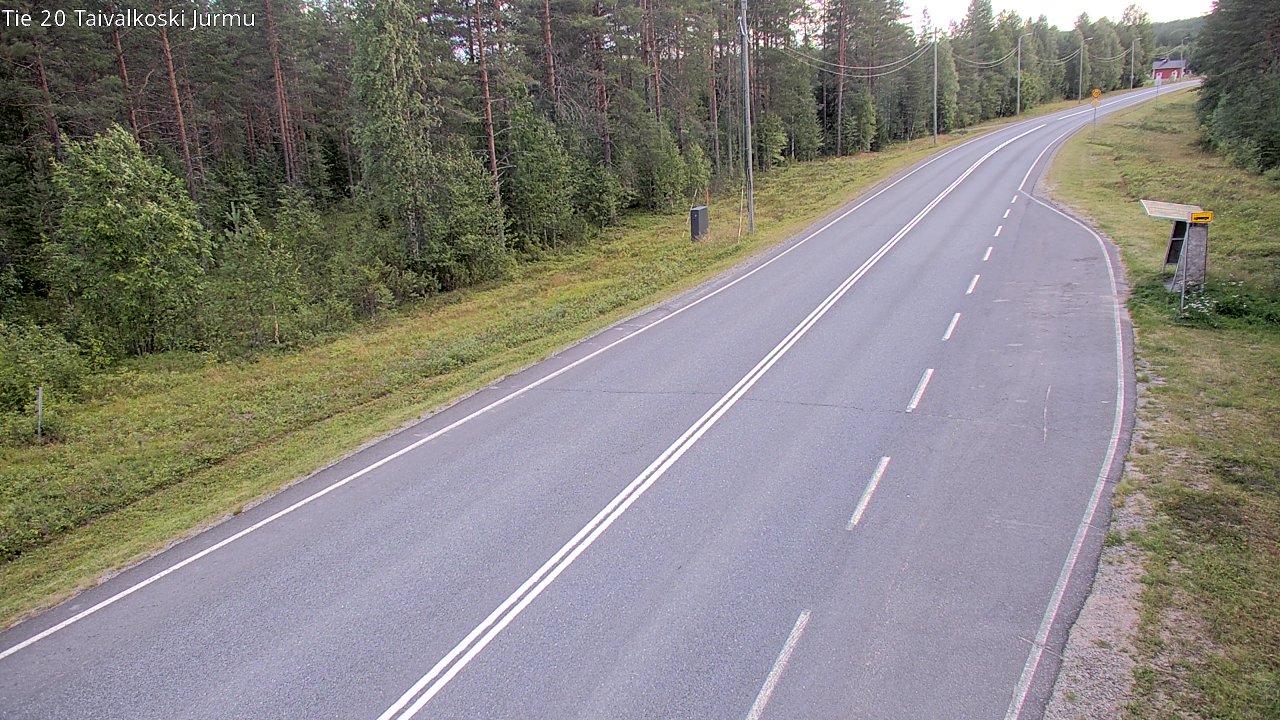 Kelikamerat Kuva Tie 20 Taivalkoski, Jurmu, Taivalkoski, Pohjois-Pohjanmaa