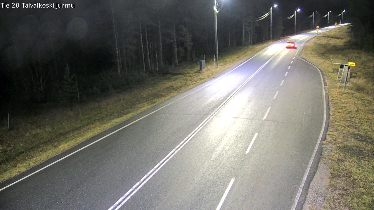 Kelikamerat Kuva Tie 20 Taivalkoski, Jurmu, Taivalkoski, Pohjois-Pohjanmaa