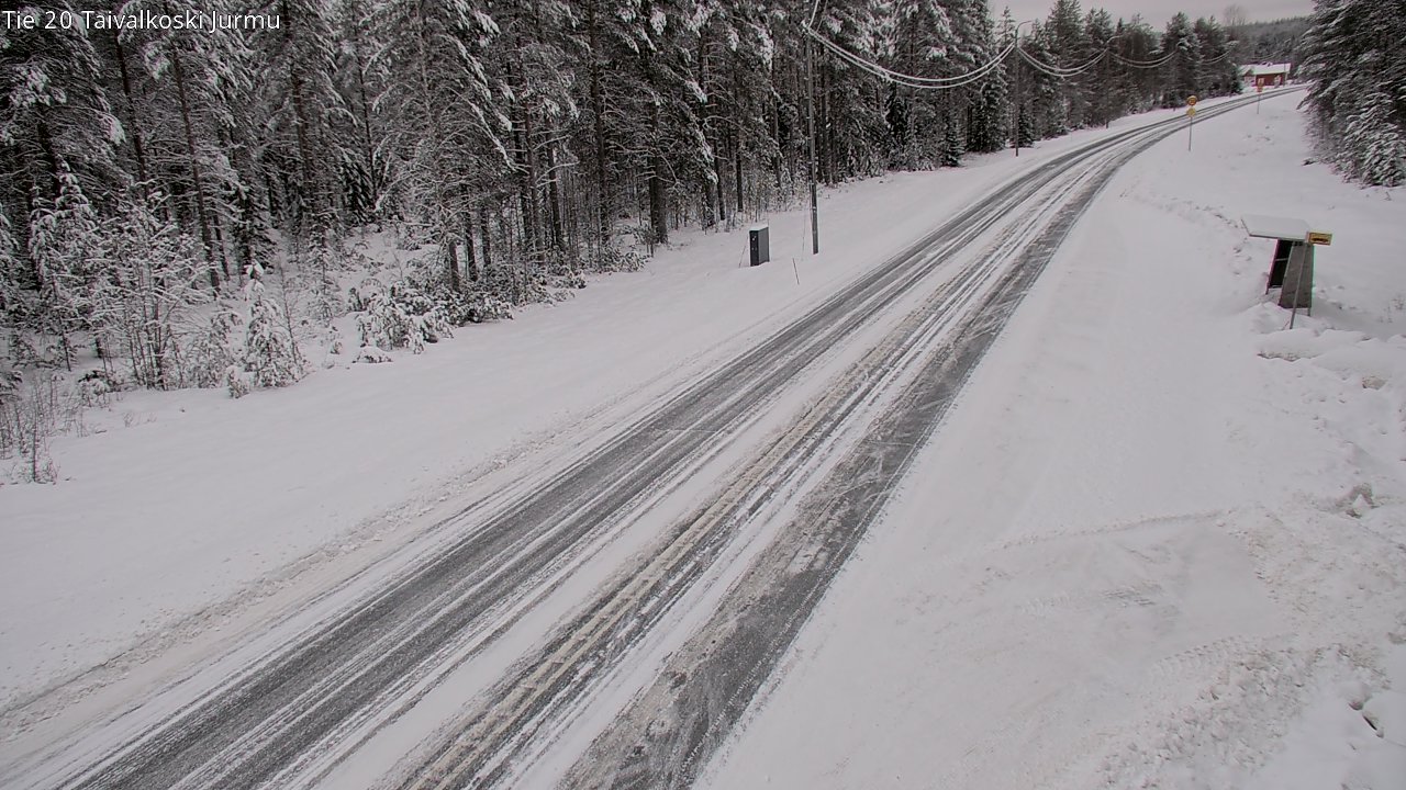 Kelikamerat Kuva Tie 20 Taivalkoski, Jurmu, Taivalkoski, Pohjois-Pohjanmaa