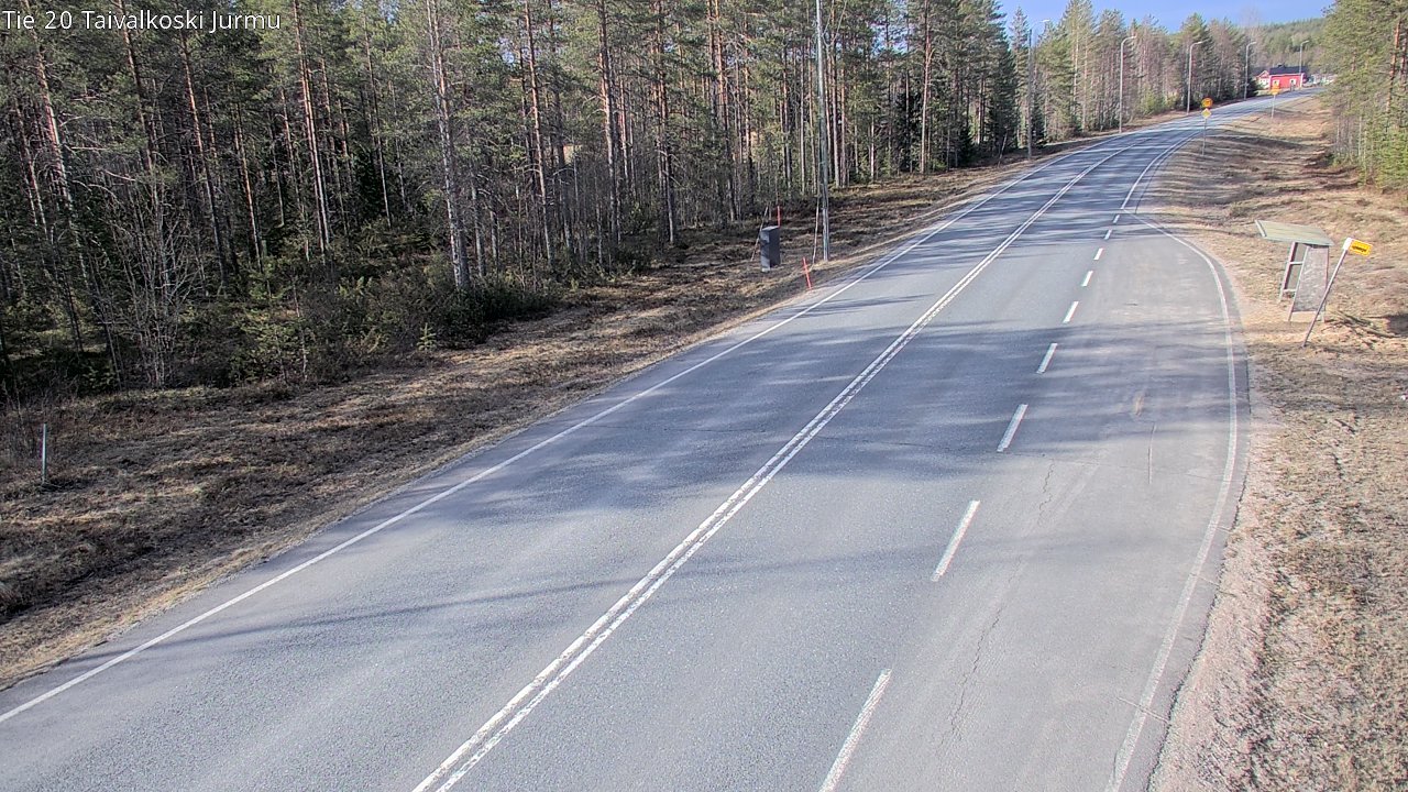 Kelikamerat Kuva Tie 20 Taivalkoski, Jurmu, Taivalkoski, Pohjois-Pohjanmaa