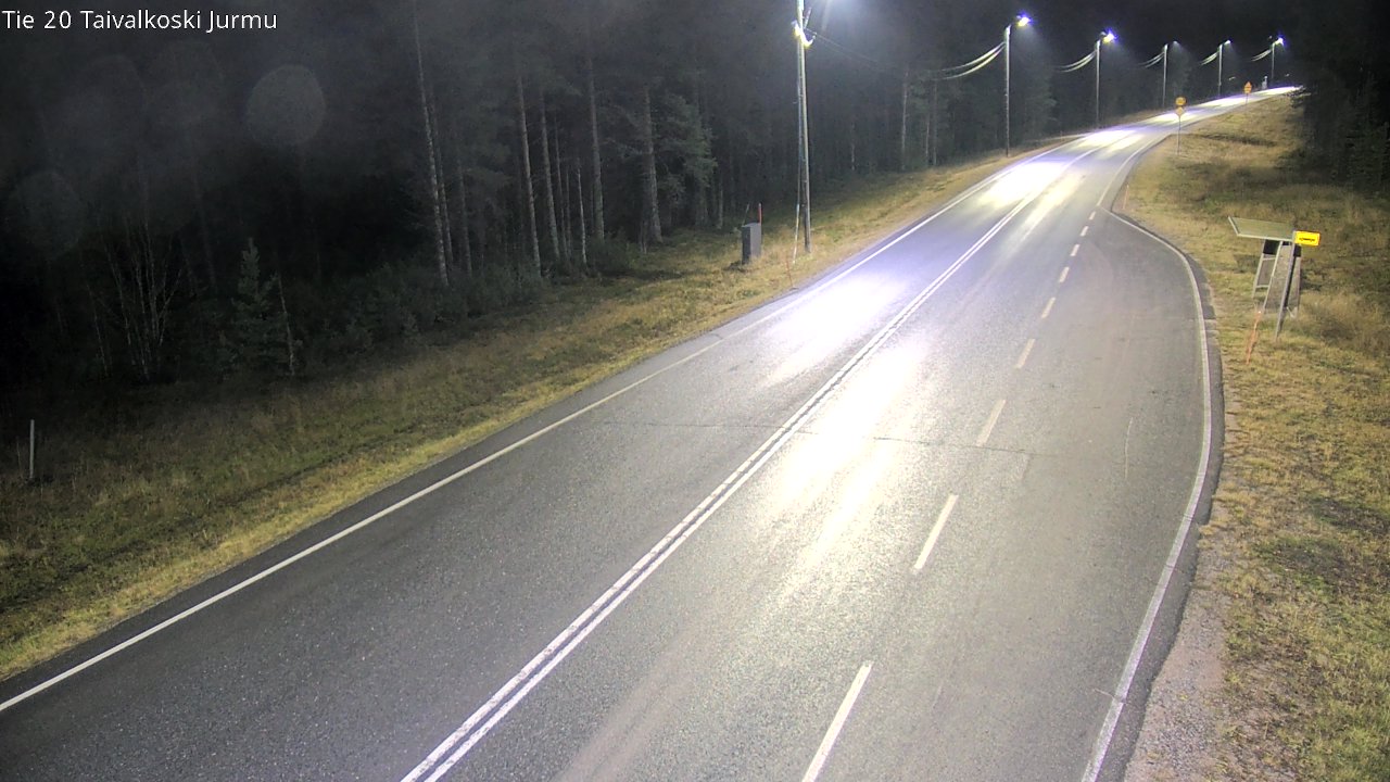 Kelikamerat Kuva Tie 20 Taivalkoski, Jurmu, Taivalkoski, Pohjois-Pohjanmaa