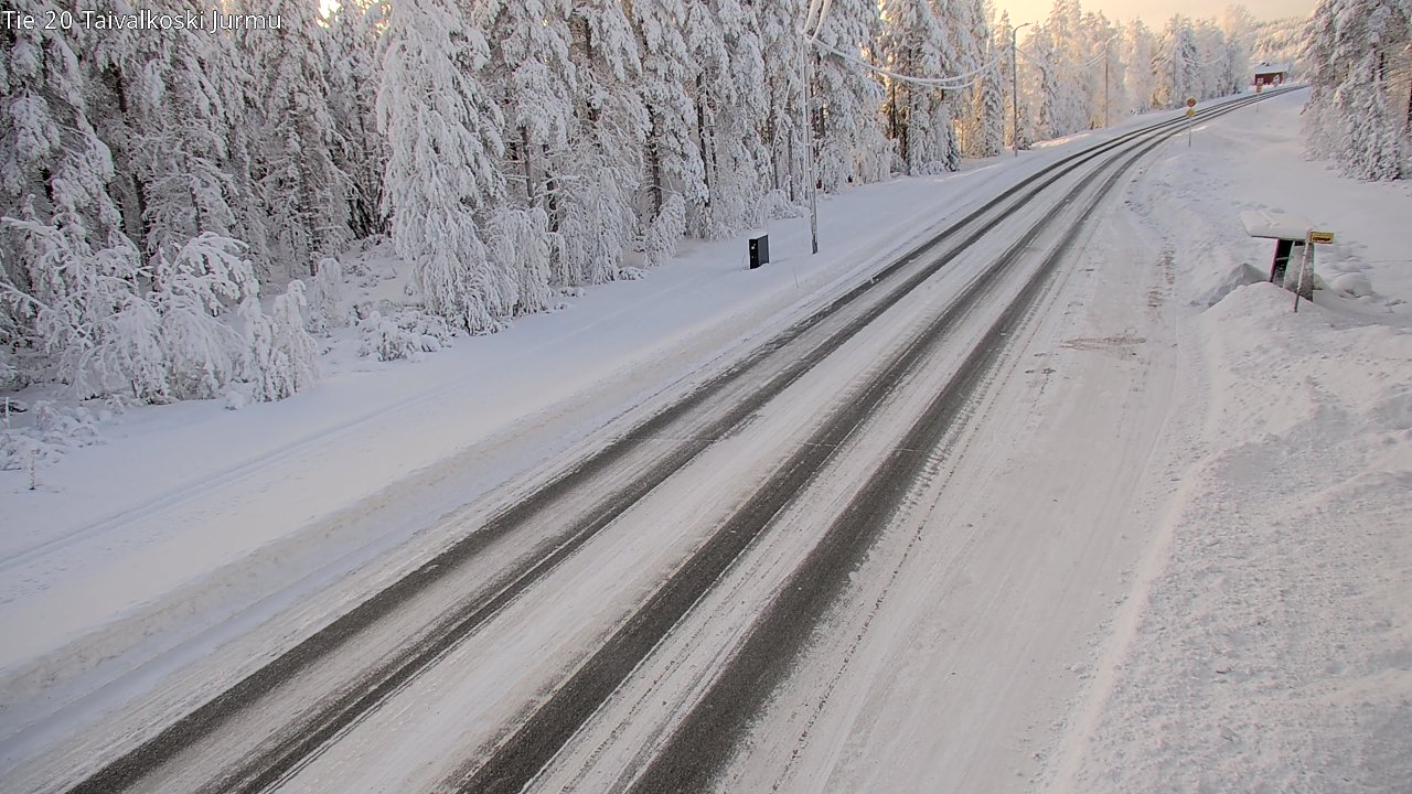 Kelikamerat Kuva Tie 20 Taivalkoski, Jurmu, Taivalkoski, Pohjois-Pohjanmaa
