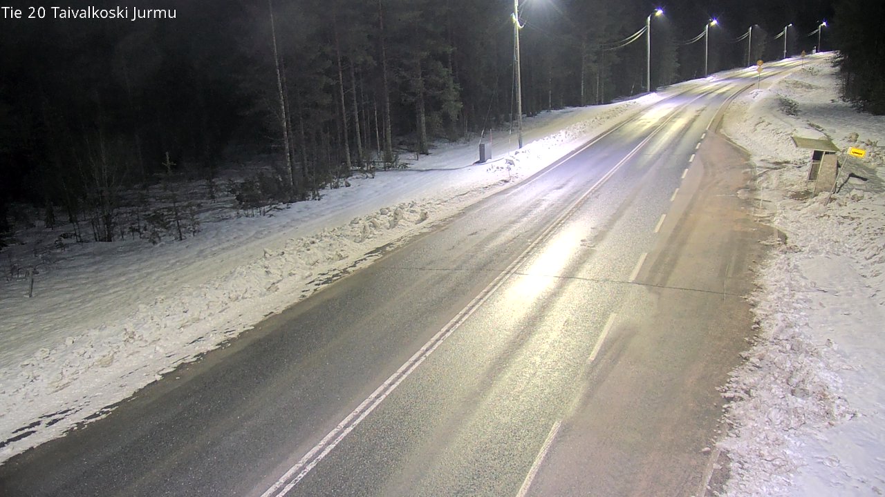 Kelikamerat Kuva Tie 20 Taivalkoski, Jurmu, Taivalkoski, Pohjois-Pohjanmaa