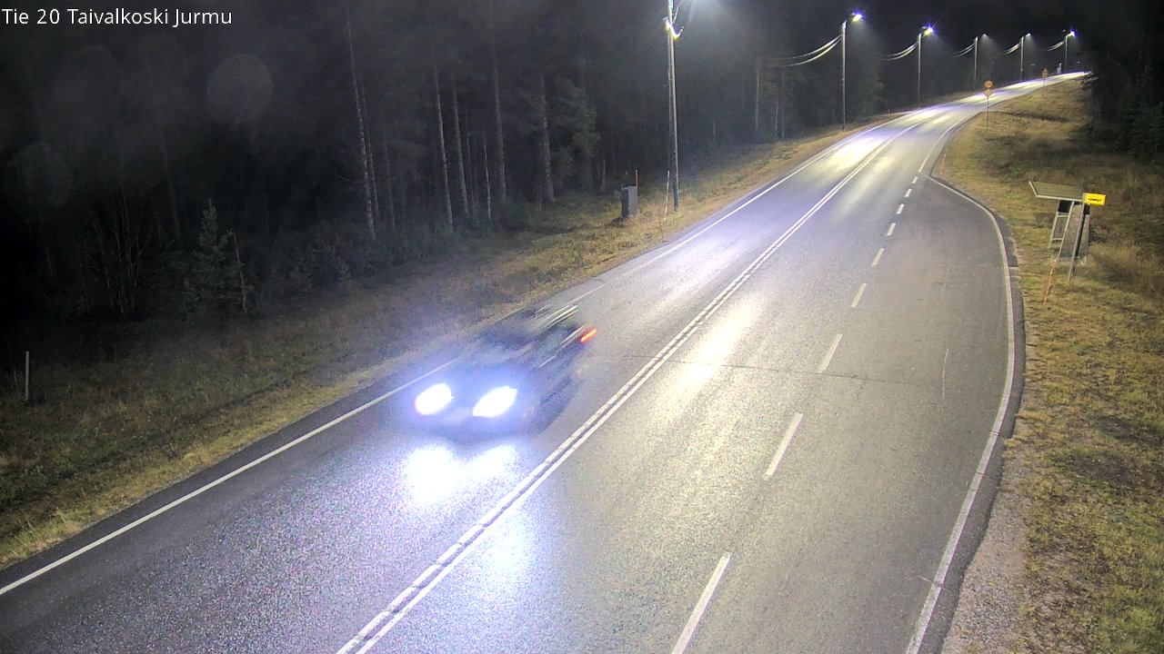 Kelikamerat Kuva Tie 20 Taivalkoski, Jurmu, Taivalkoski, Pohjois-Pohjanmaa