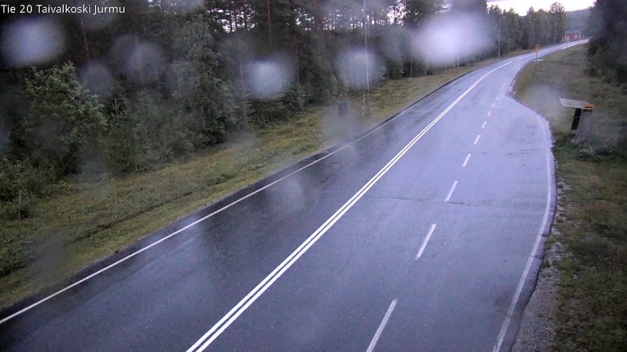Kelikamerat Kuva Tie 20 Taivalkoski, Jurmu, Taivalkoski, Pohjois-Pohjanmaa