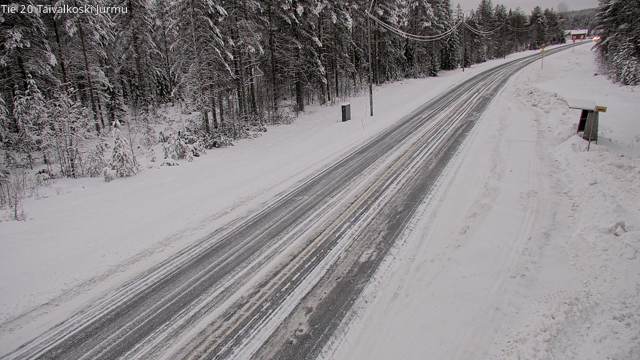 Kelikamerat Kuva Tie 20 Taivalkoski, Jurmu, Taivalkoski, Pohjois-Pohjanmaa