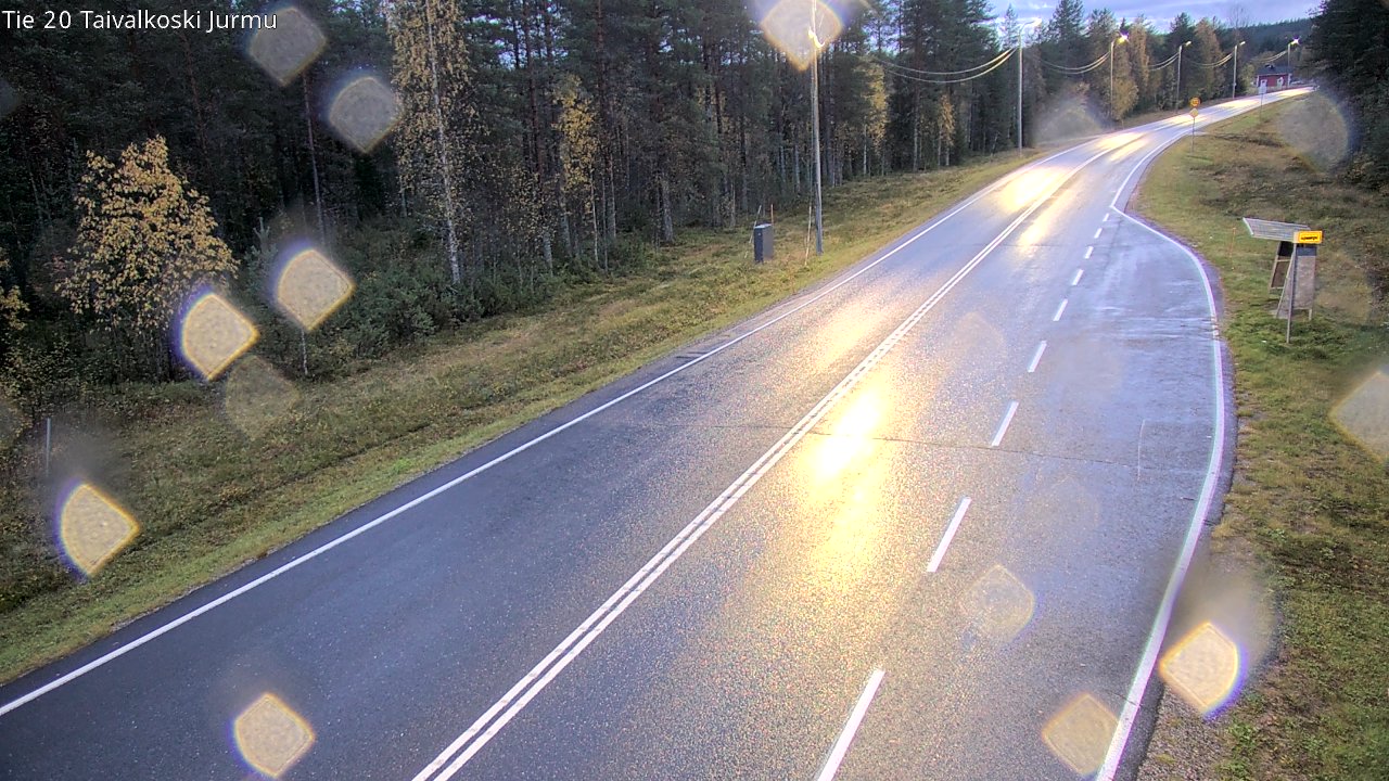 Kelikamerat Kuva Tie 20 Taivalkoski, Jurmu, Taivalkoski, Pohjois-Pohjanmaa