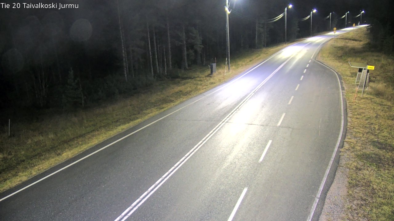 Kelikamerat Kuva Tie 20 Taivalkoski, Jurmu, Taivalkoski, Pohjois-Pohjanmaa