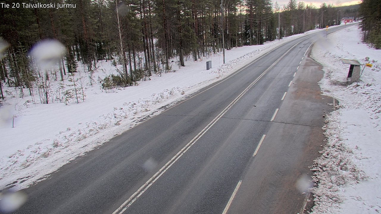 Kelikamerat Kuva Tie 20 Taivalkoski, Jurmu, Taivalkoski, Pohjois-Pohjanmaa
