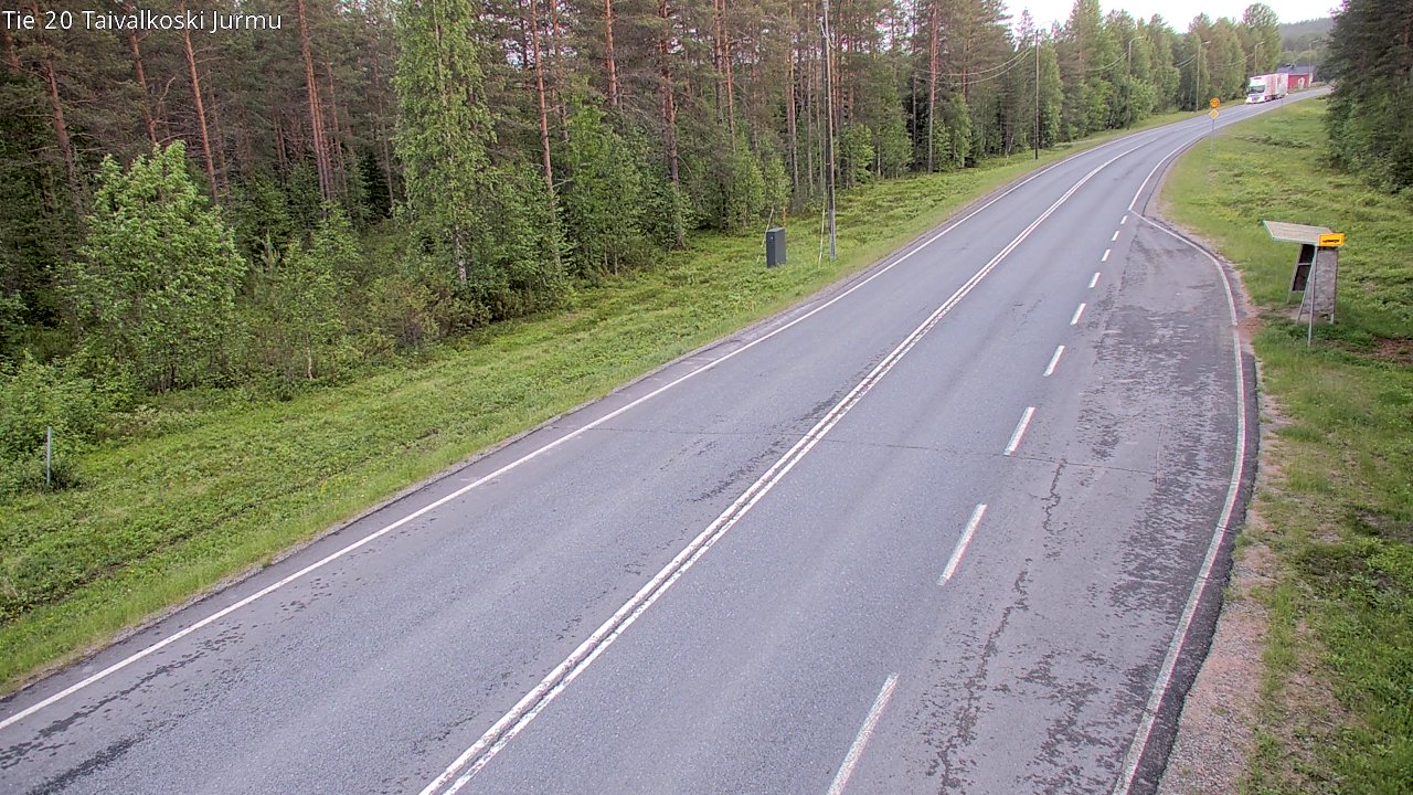Kelikamerat Kuva Tie 20 Taivalkoski, Jurmu, Taivalkoski, Pohjois-Pohjanmaa