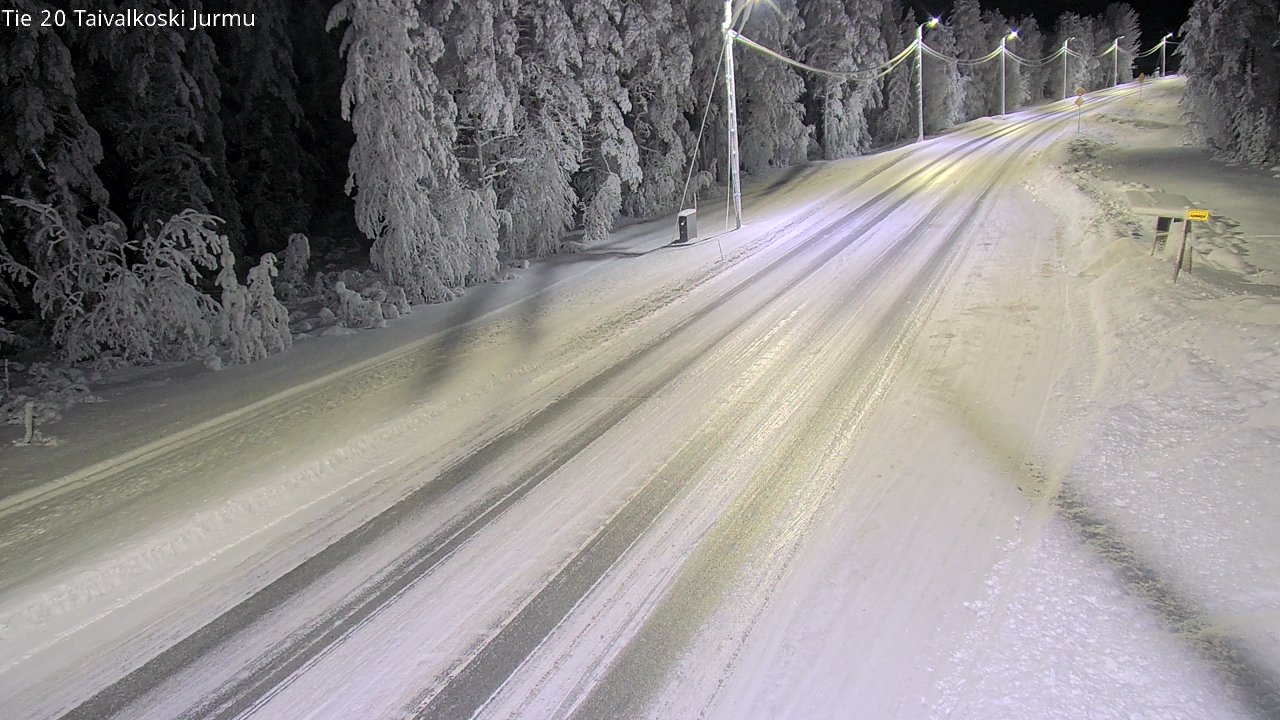 Kelikamerat Kuva Tie 20 Taivalkoski, Jurmu, Taivalkoski, Pohjois-Pohjanmaa