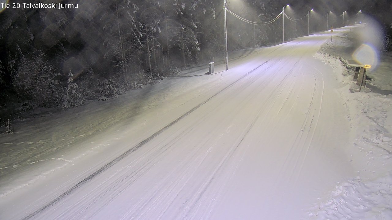 Kelikamerat Kuva Tie 20 Taivalkoski, Jurmu, Taivalkoski, Pohjois-Pohjanmaa