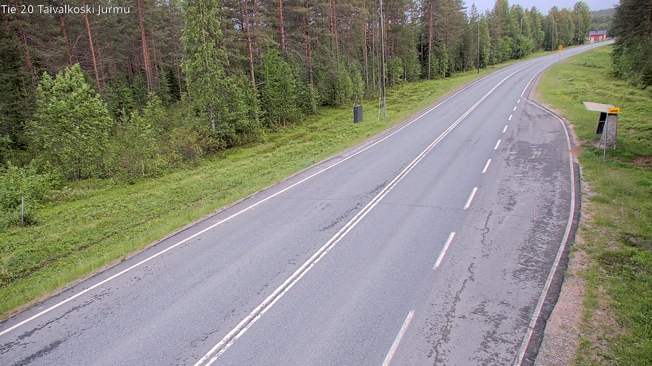 Kelikamerat Kuva Tie 20 Taivalkoski, Jurmu, Taivalkoski, Pohjois-Pohjanmaa