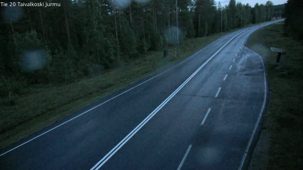 Kelikamerat Kuva Tie 20 Taivalkoski, Jurmu, Taivalkoski, Pohjois-Pohjanmaa
