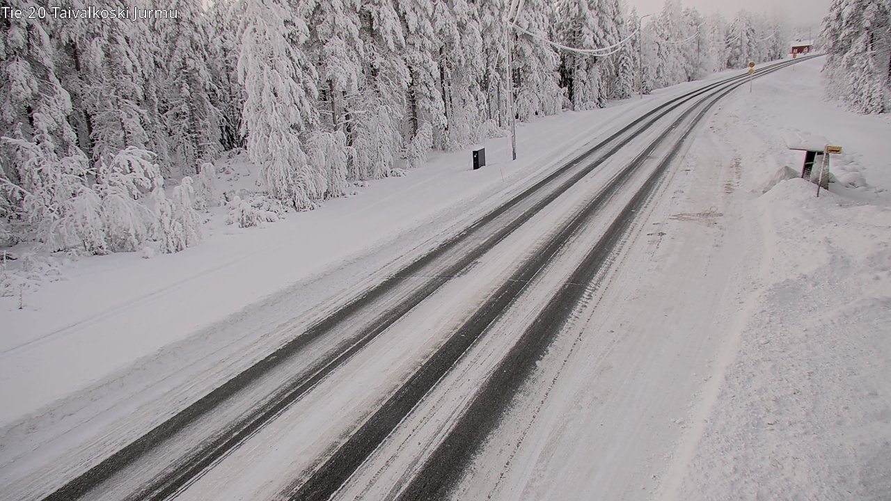 Kelikamerat Kuva Tie 20 Taivalkoski, Jurmu, Taivalkoski, Pohjois-Pohjanmaa