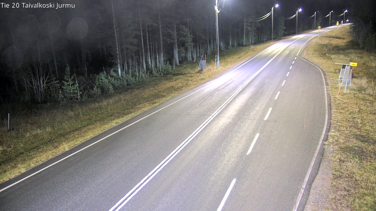 Kelikamerat Kuva Tie 20 Taivalkoski, Jurmu, Taivalkoski, Pohjois-Pohjanmaa