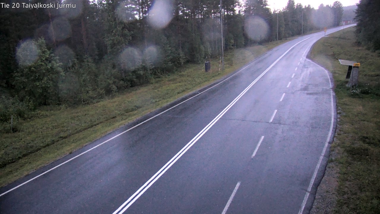 Kelikamerat Kuva Tie 20 Taivalkoski, Jurmu, Taivalkoski, Pohjois-Pohjanmaa