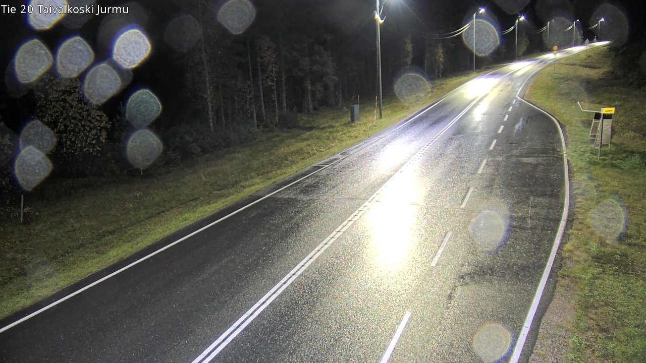 Kelikamerat Kuva Tie 20 Taivalkoski, Jurmu, Taivalkoski, Pohjois-Pohjanmaa