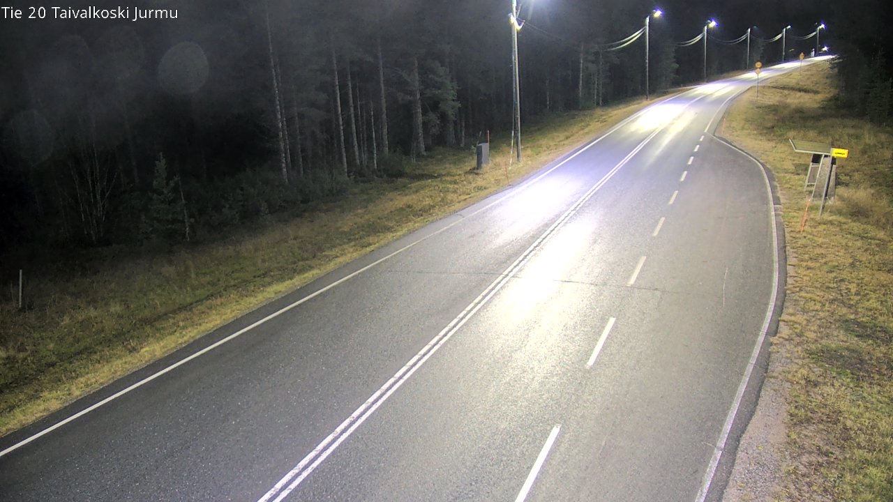 Kelikamerat Kuva Tie 20 Taivalkoski, Jurmu, Taivalkoski, Pohjois-Pohjanmaa