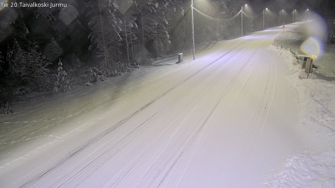 Kelikamerat Kuva Tie 20 Taivalkoski, Jurmu, Taivalkoski, Pohjois-Pohjanmaa