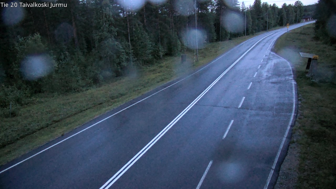 Kelikamerat Kuva Tie 20 Taivalkoski, Jurmu, Taivalkoski, Pohjois-Pohjanmaa