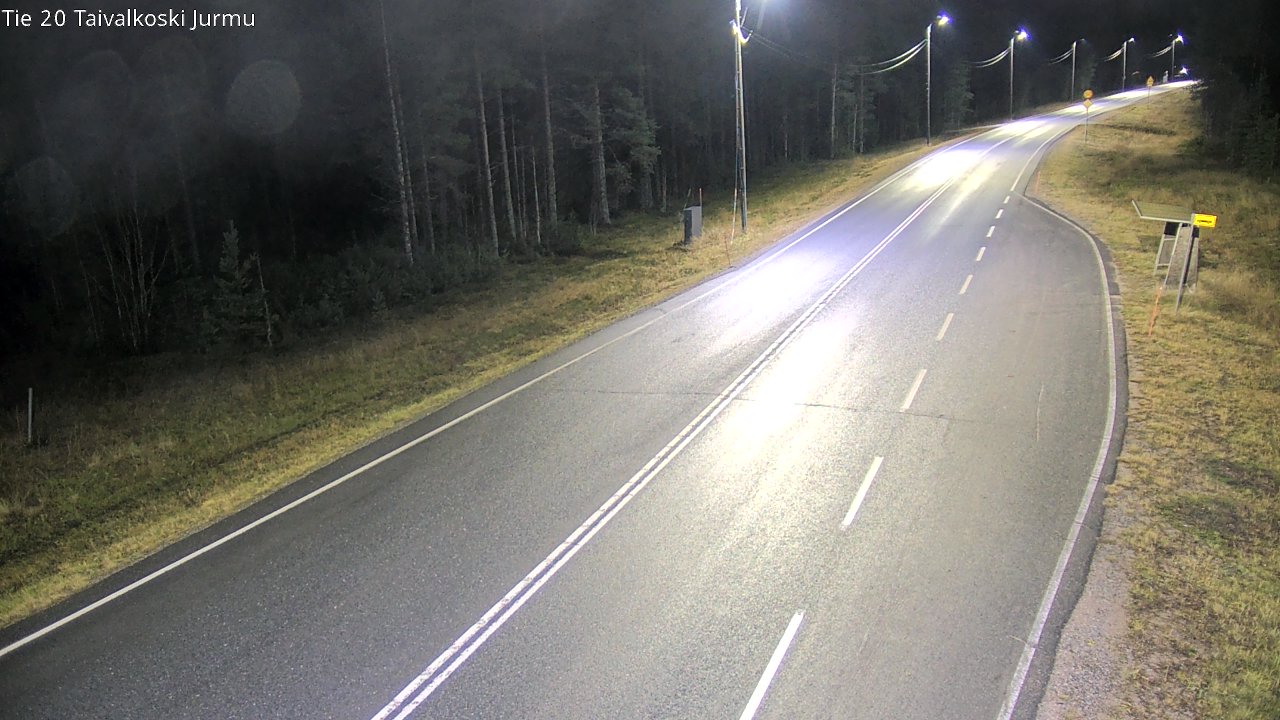 Kelikamerat Kuva Tie 20 Taivalkoski, Jurmu, Taivalkoski, Pohjois-Pohjanmaa