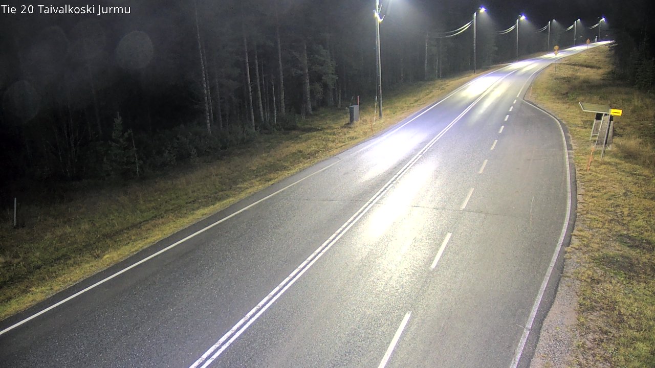 Kelikamerat Kuva Tie 20 Taivalkoski, Jurmu, Taivalkoski, Pohjois-Pohjanmaa