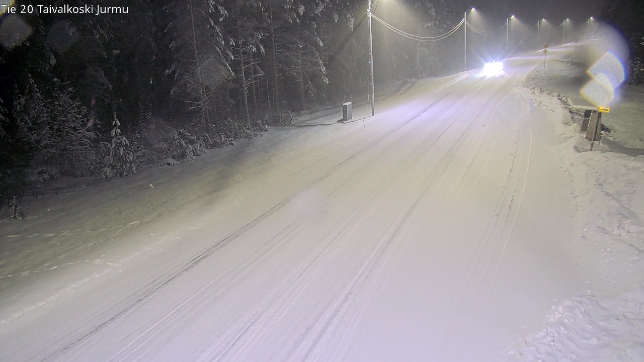 Kelikamerat Kuva Tie 20 Taivalkoski, Jurmu, Taivalkoski, Pohjois-Pohjanmaa