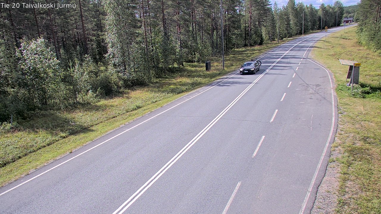 Kelikamerat Kuva Tie 20 Taivalkoski, Jurmu, Taivalkoski, Pohjois-Pohjanmaa