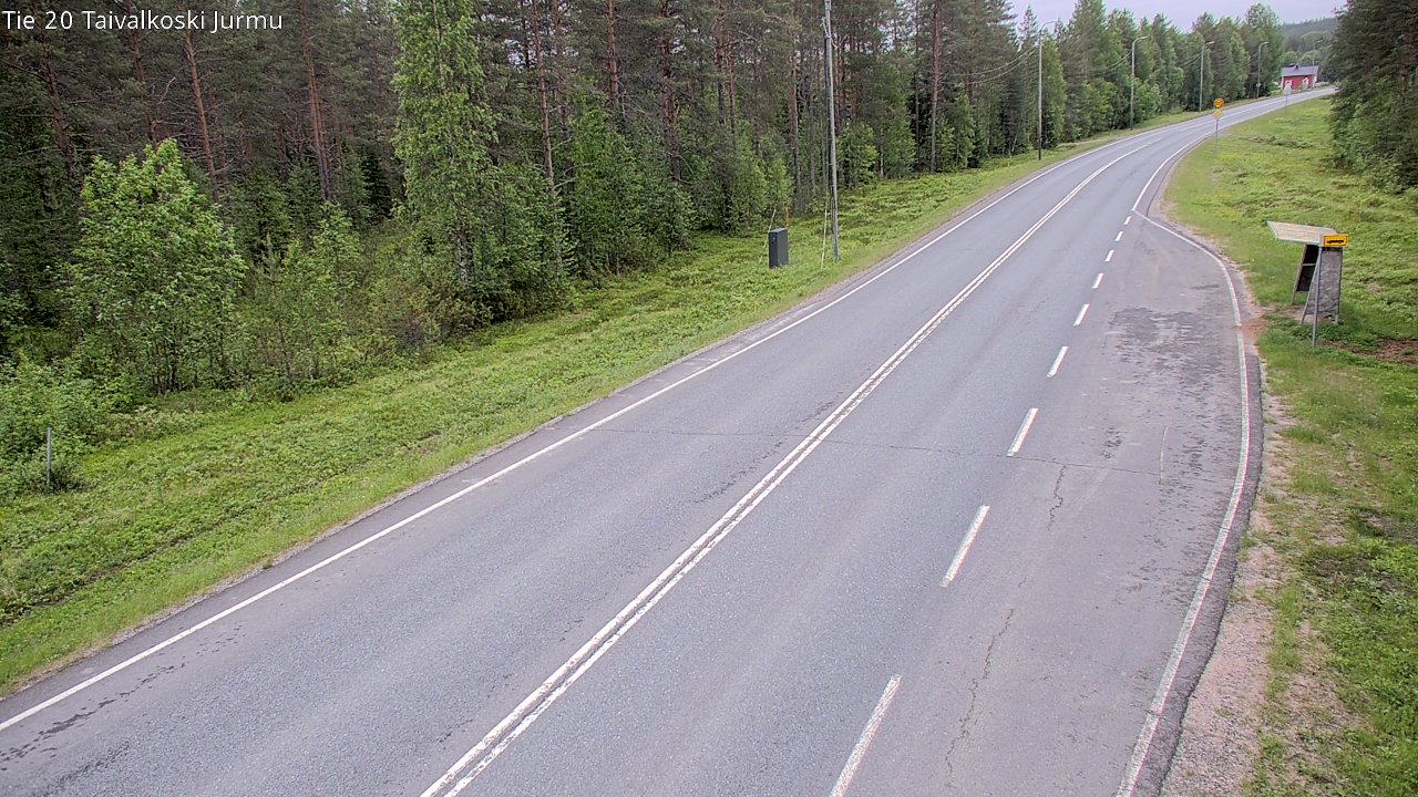 Kelikamerat Kuva Tie 20 Taivalkoski, Jurmu, Taivalkoski, Pohjois-Pohjanmaa